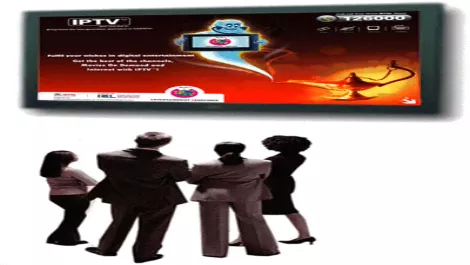 Animated digital signage