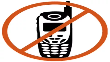 No cell phone
