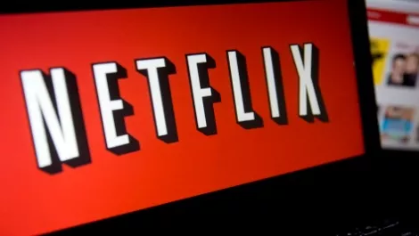 O netflix logo facebook