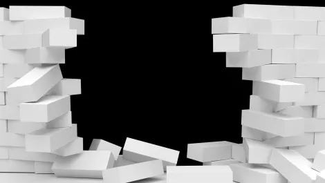 Security wall breach