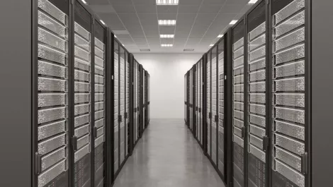 Render from schneider  actual inside of data centre 