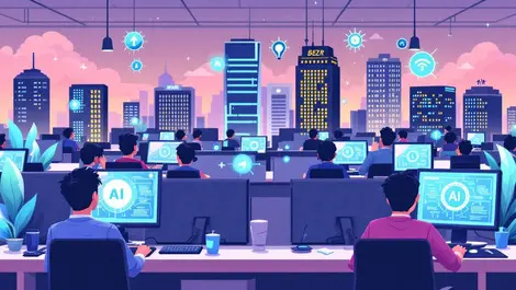 Stressed office workers southeast asia it outages business losses ai digital elements