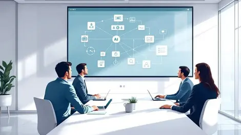 Enterprise boardroom ai workflow diagrams incremental integration